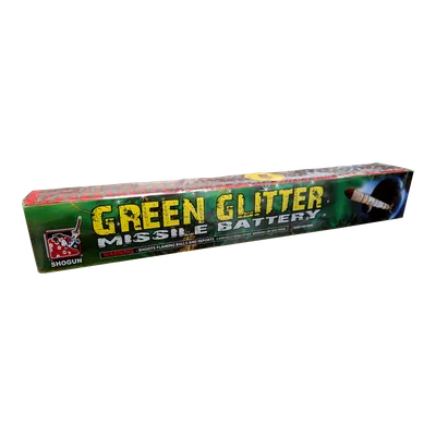 200 Green Glitter Missile